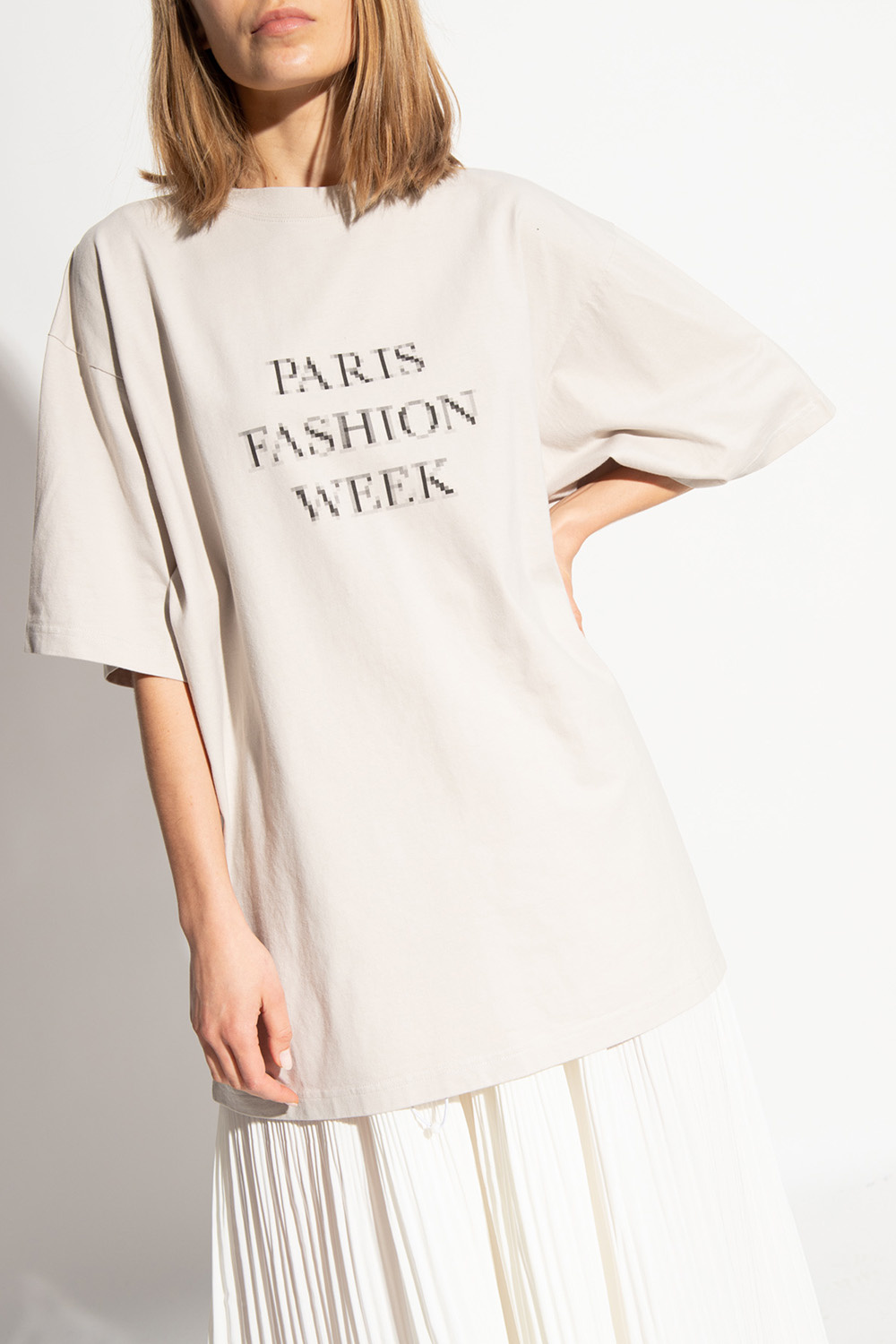 バレンシアガparis fashion week tシャツ　バレンシアガtシャツまだ綺麗な状態